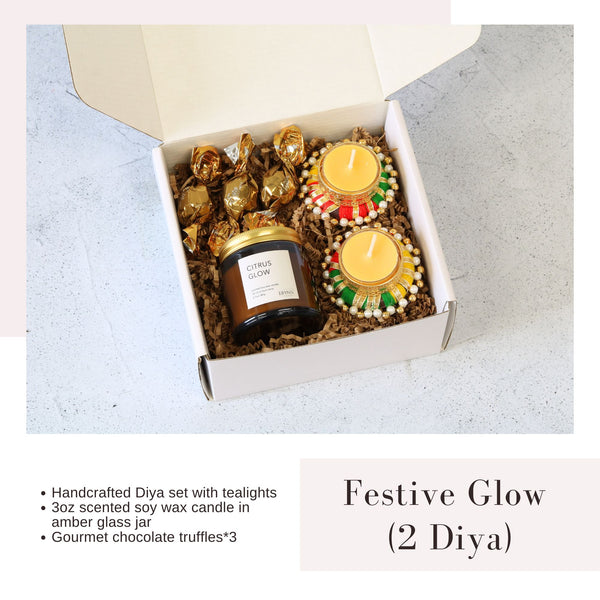 Festive Glow (2 Diya)