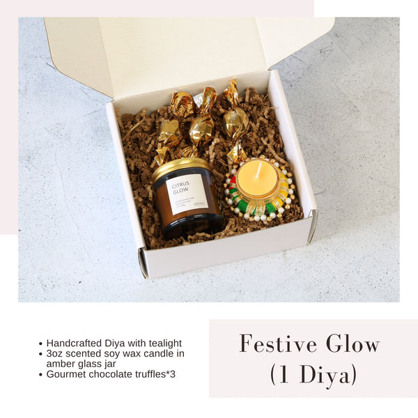 Festive Glow (1 Diya)