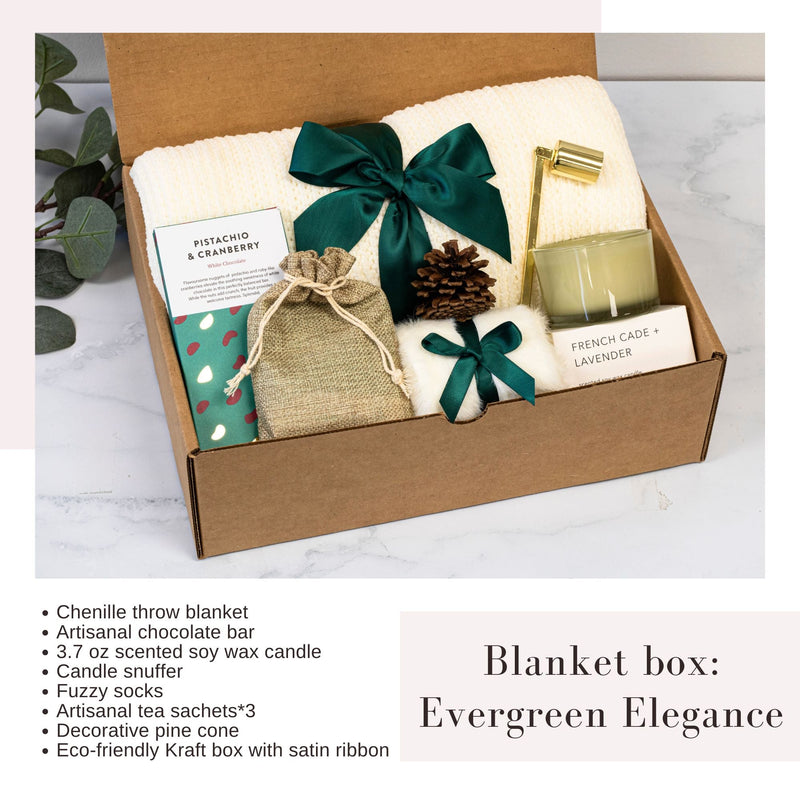 Blanket box: Evergreen Elegance - J&F Gift Inc