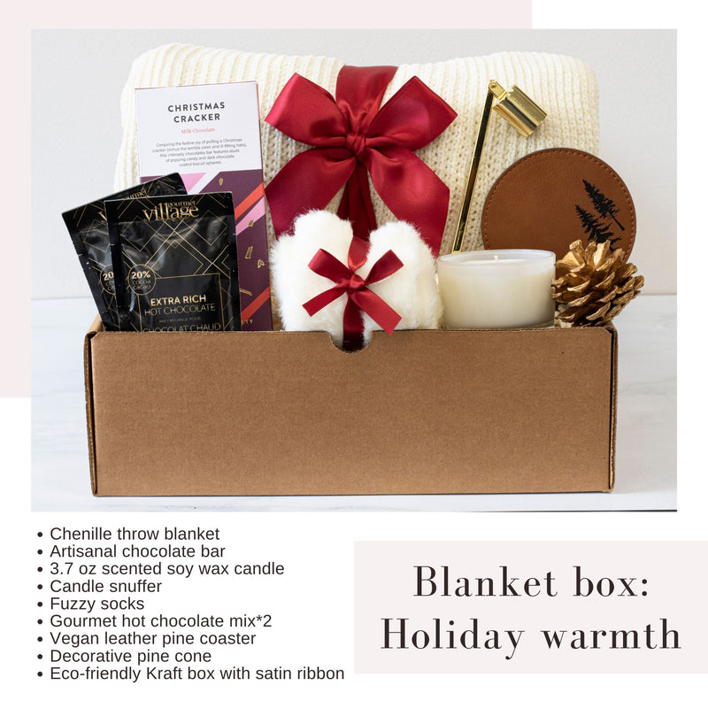 Blanket box: Holiday Warmth - J&F Gift Inc