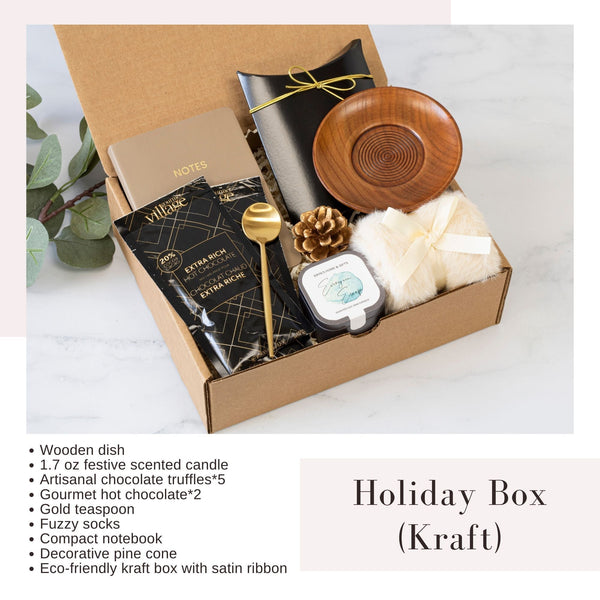 Holiday Box (Kraft) - J&F Gift Inc